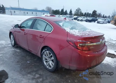 2014 Buick Regal Turbo z USA, uszkodzony, nr VIN 2G4GK5EX0E9306863